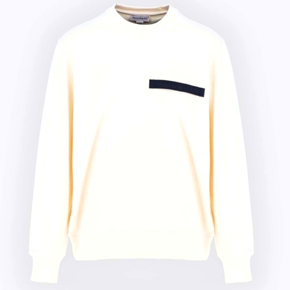 Alexander Mcqueen sweatshirt Vanilla XL size